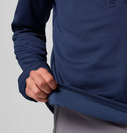 Columbia - Essential Hike Grid Fleece Half Zip - Collegiate Navy