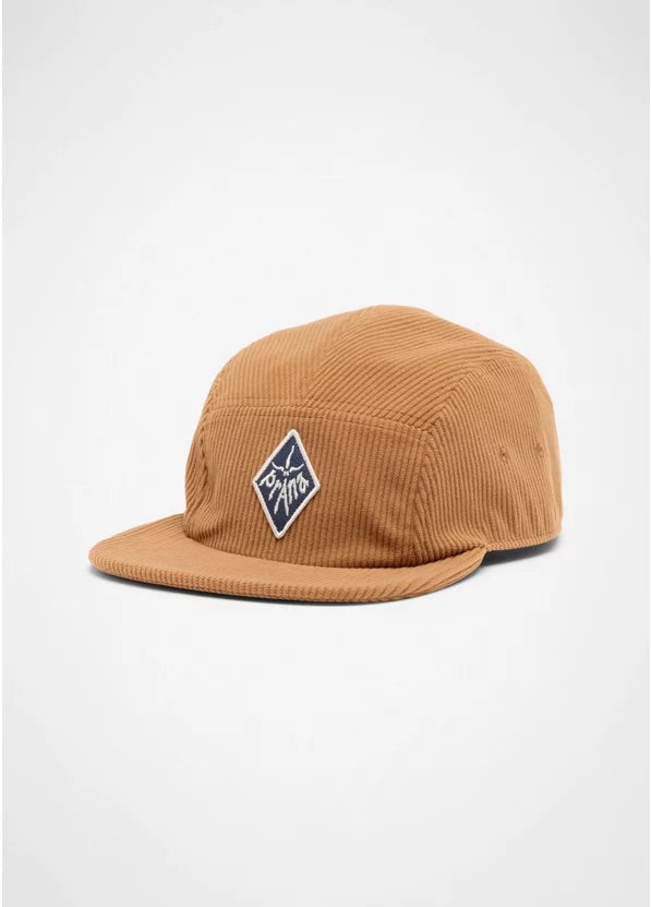 Prana - Trailblaze Cord 5-Panel Cap - Tawny