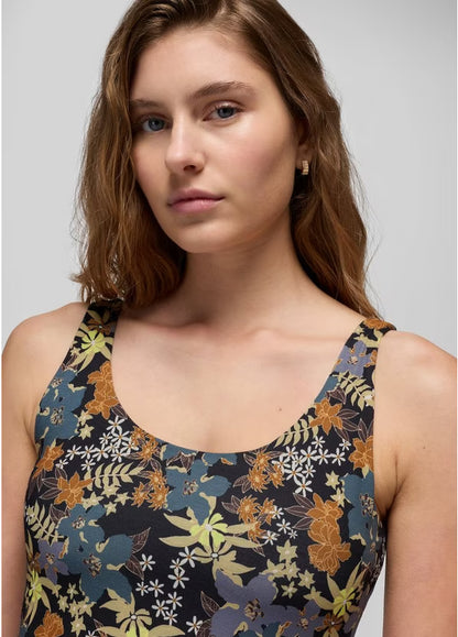Prana - Corrinne Short Dress - Black Summer Nights