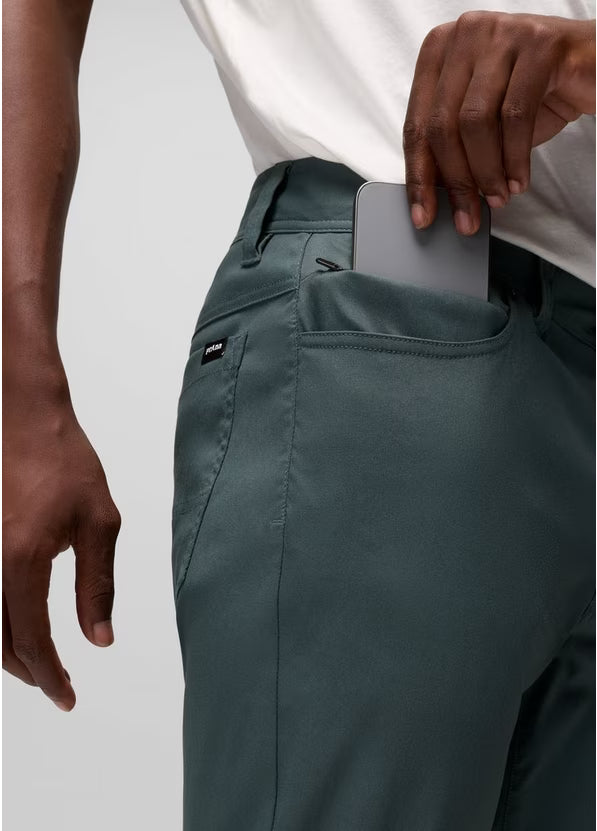 Prana - Stretch Zion 5 Pocket Standard Pant - Grey Blue