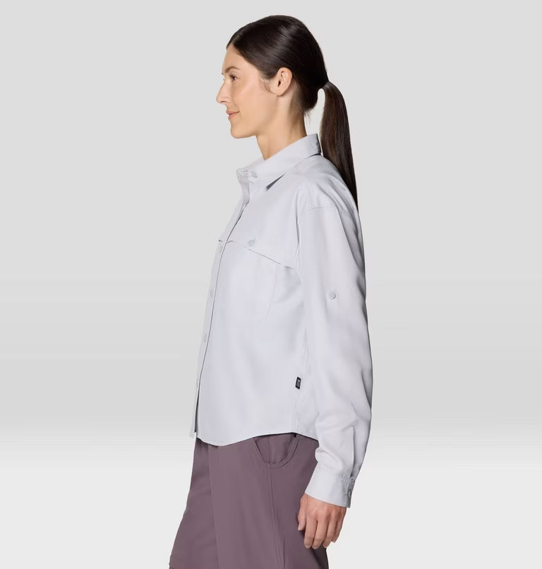 Mountain Hardwear - Sun Drift Cooling Long Sleeve Shirt - Grey Ice