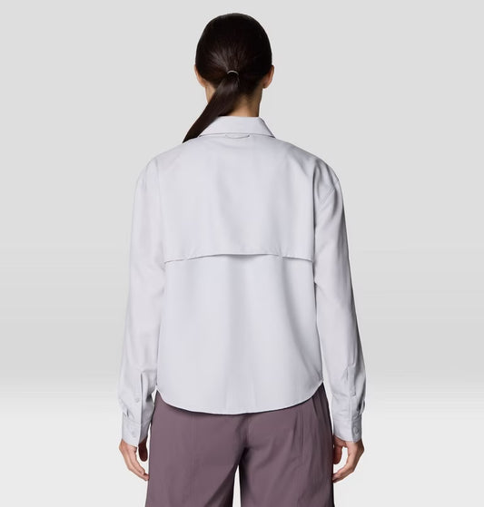 Mountain Hardwear - Sun Drift Cooling Long Sleeve Shirt - Grey Ice