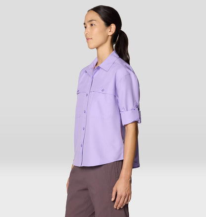 Mountain Hardwear - Sun Drift Cooling Long Sleeve Shirt - Harbor Violet