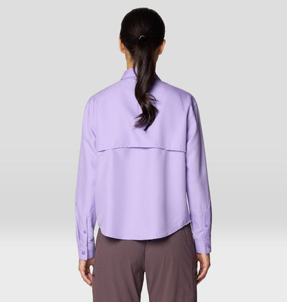 Mountain Hardwear - Sun Drift Cooling Long Sleeve Shirt - Harbor Violet