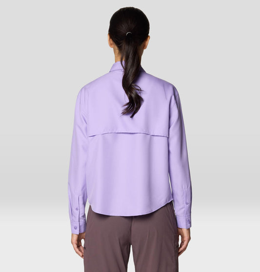 Mountain Hardwear - Sun Drift Cooling Long Sleeve Shirt - Harbor Violet