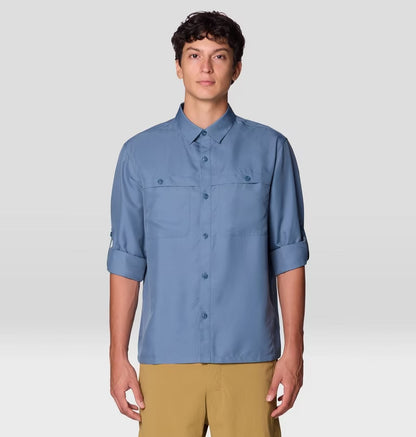Mountain Hardwear - Sun Drift Cooling Long Sleeve Shirt - Adriatic Blue