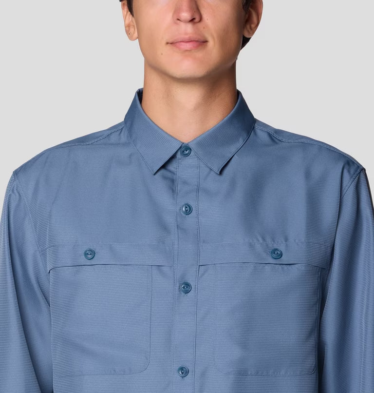 Mountain Hardwear - Sun Drift Cooling Long Sleeve Shirt - Adriatic Blue