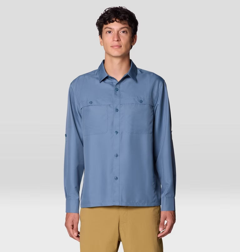 Mountain Hardwear - Sun Drift Cooling Long Sleeve Shirt - Adriatic Blue