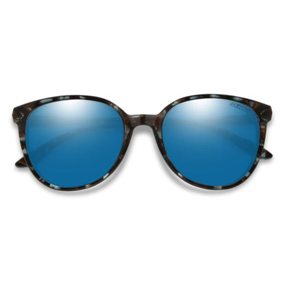 Smith - Cheetah - Sky Tortoise; ChromaPop Polarized Blue Mirror