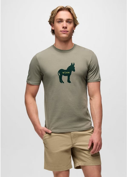 Prana - Wise Ass Journeyman Short Sleeve Tee - Sage