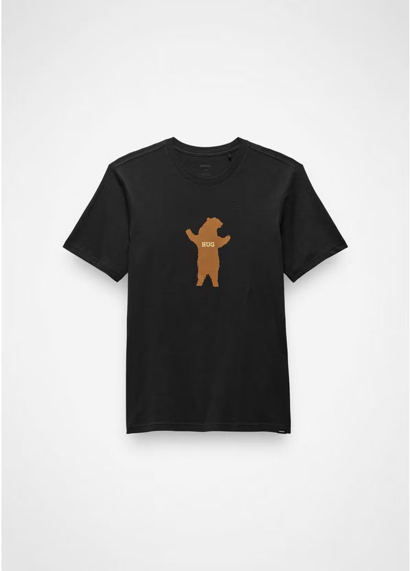 Prana - Bear Squeeze Journeyman Short Sleeve Tee - Black