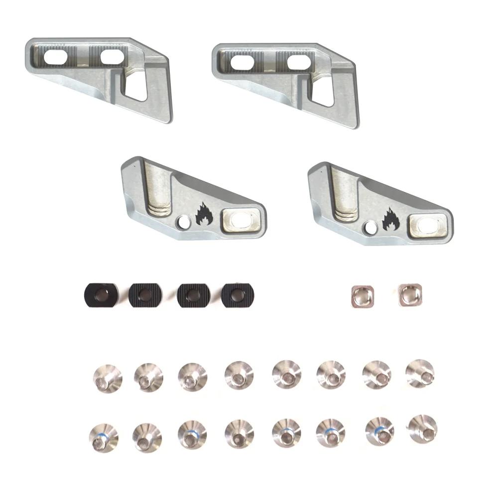 Spark R&D - Fixie Clips, Through-Mount - Metal