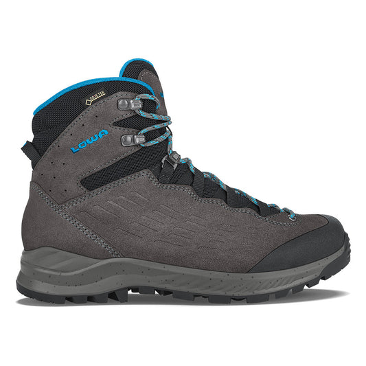 Lowa - Women's Explorer GTX Mid Hiking Boot - Anthracite/Turquoise