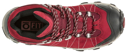 Oboz - Bridger Mid Waterproof - Women's - Rio Red