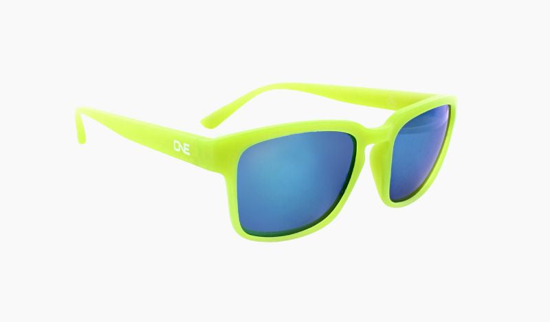 Optic Nerve - Tribune - Matte Crystal Green; Smoke w/Blue Mirror