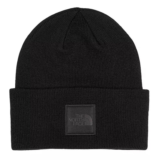 The North Face - Big Box Beanie - TNF Black/TNF Black/Tonal Patch