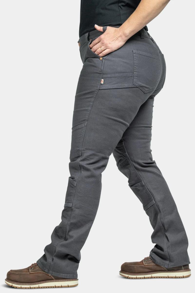 Dovetail - GO TO Stretch Canvas Pant - Women's - Cement Grey