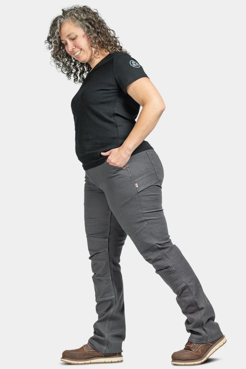 Dovetail - GO TO Stretch Canvas Pant - Women's - Cement Grey