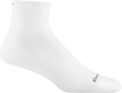 Darn Tough - Run 1/4 Ultra-Lightweight Cushion - Men's - White