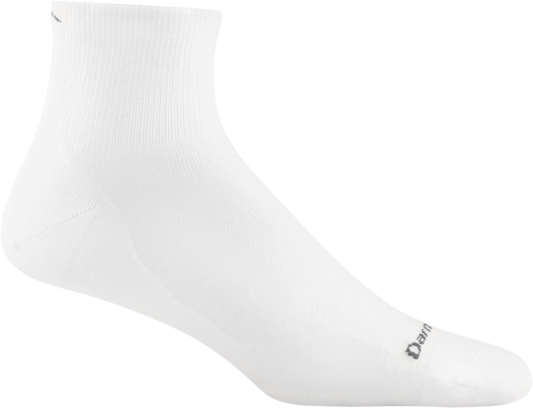 Darn Tough - Run 1/4 Ultra-Lightweight Cushion - Men's - White