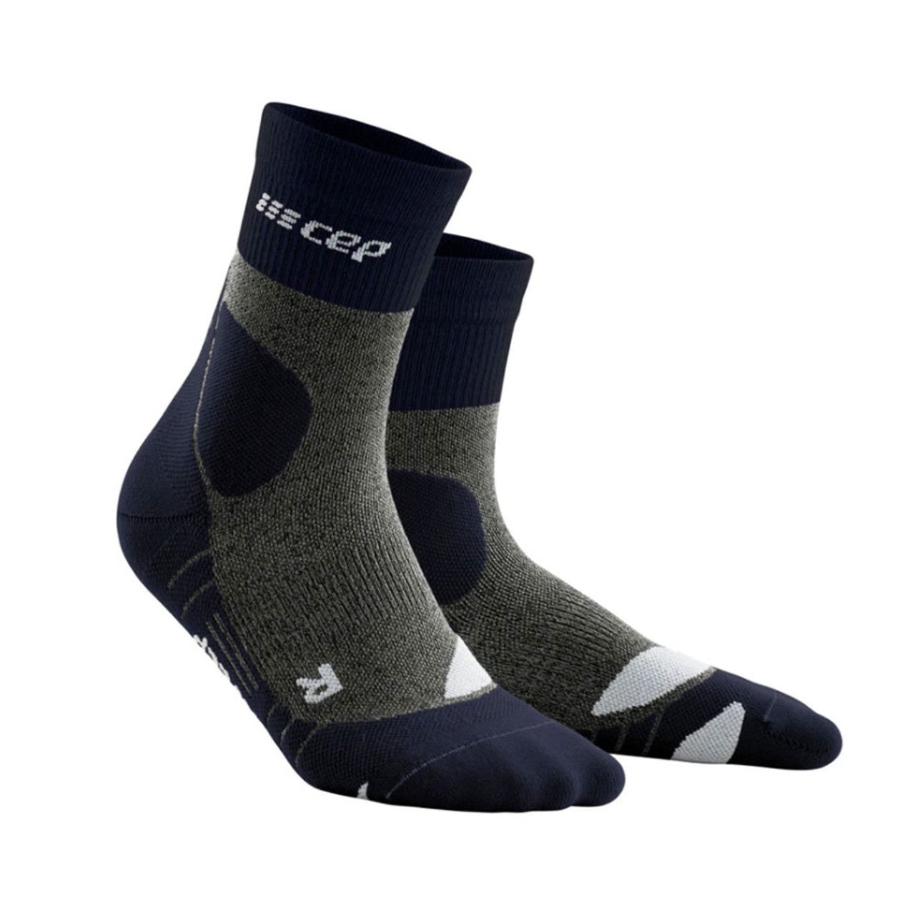 CEP - Hiking Merino Mid Cut Socks Women's - Sand/Grey
