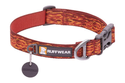 Ruffwear - Flat Out Collar - Ember Distortion