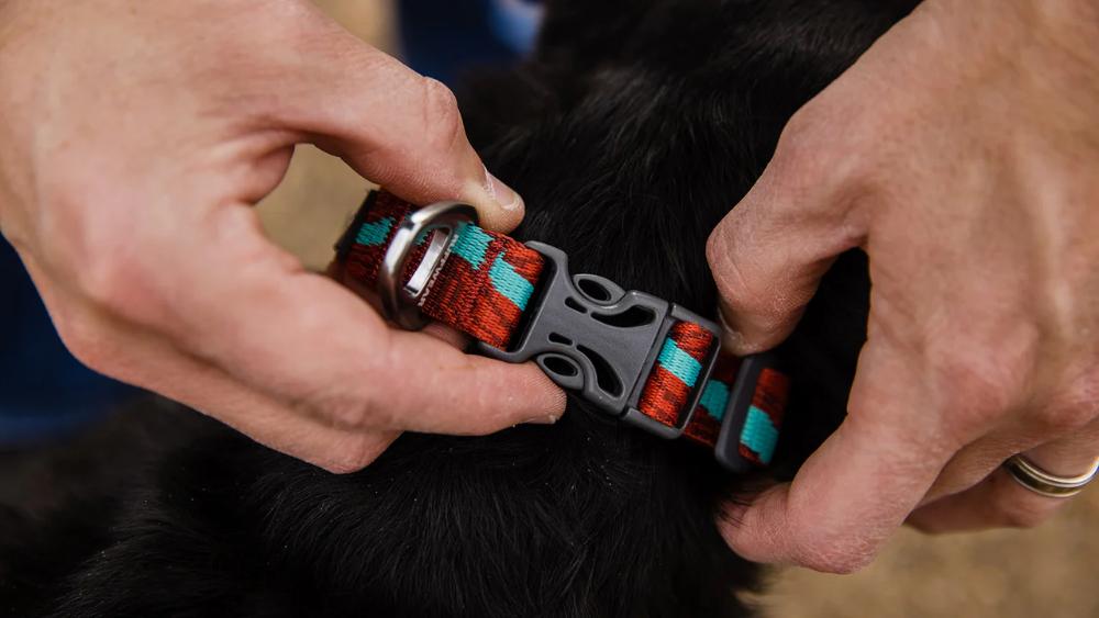 Ruffwear - Flat Out Collar - Ember Distortion