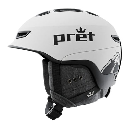 fury motorcycle helmet Pret Fury MIPS Snow Helmet Teton White / S