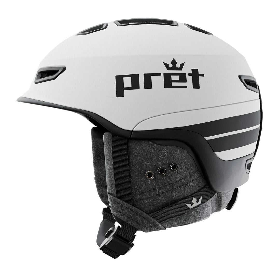 Pret - Fury Helmet - White Stripe
