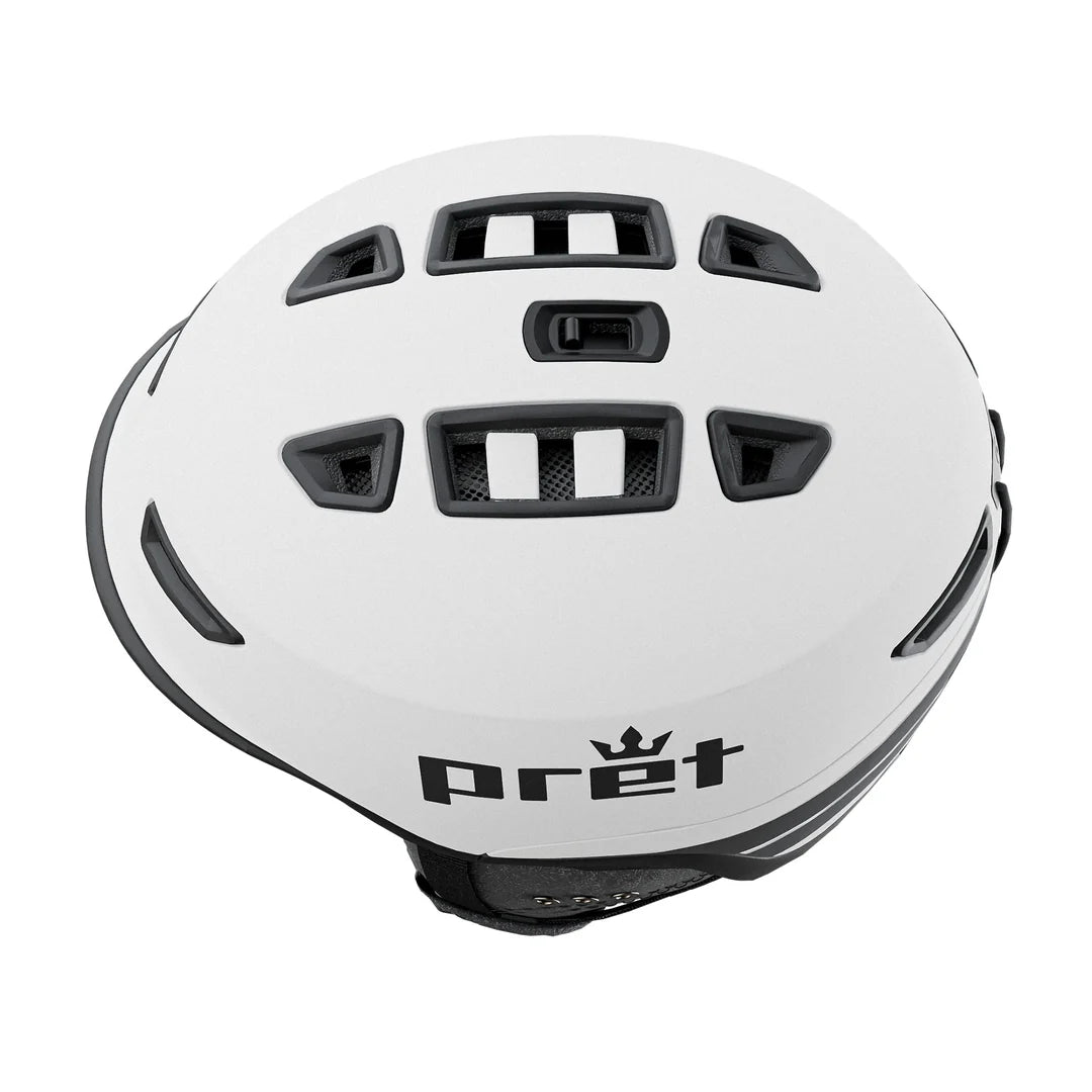 Pret - Fury Helmet - White Stripe