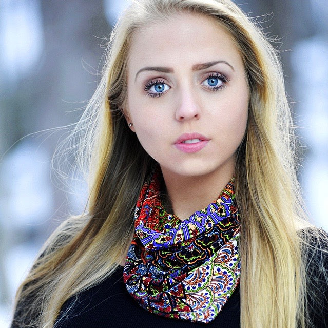 Choucas Hats - Bandit Neck Gaiter - No Sparkle Print