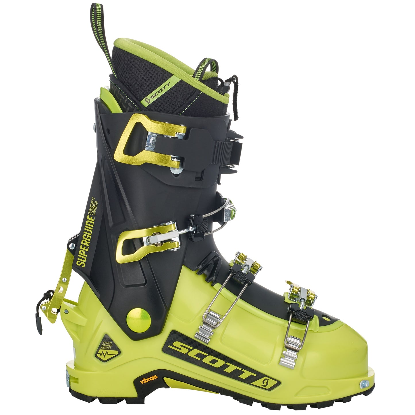Scott - Superguide Carbon Boot - Lime Green Black