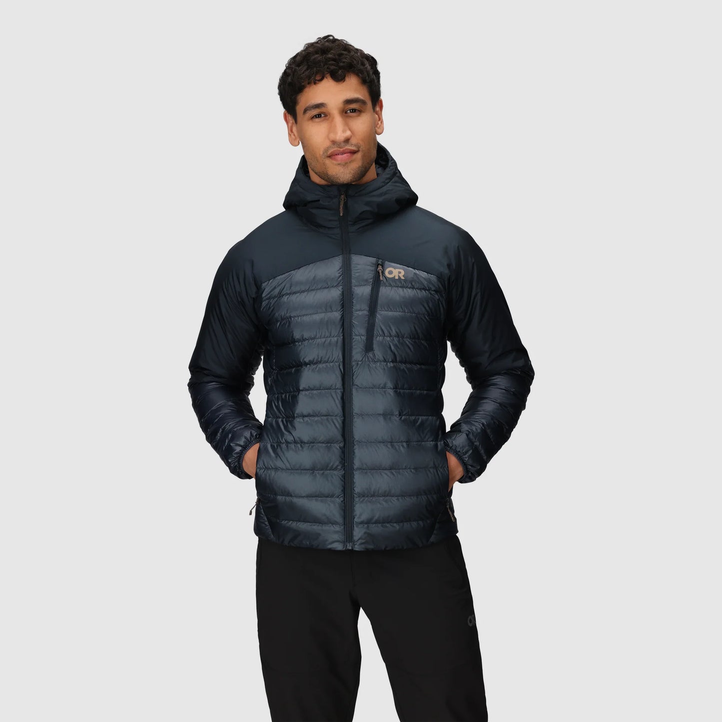 Outdoor Research - Helium Down Hoodie - Men's - Atlantic
