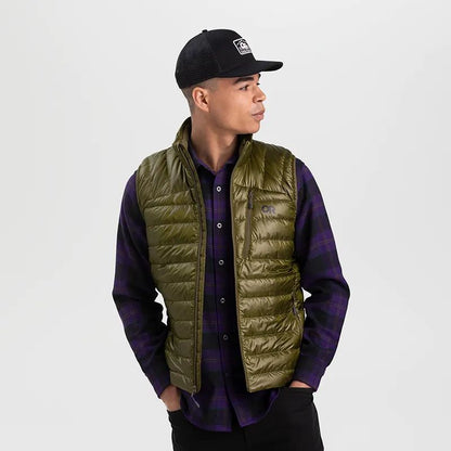 Outdoor Research - Helium Down Vest - Men's - Loden