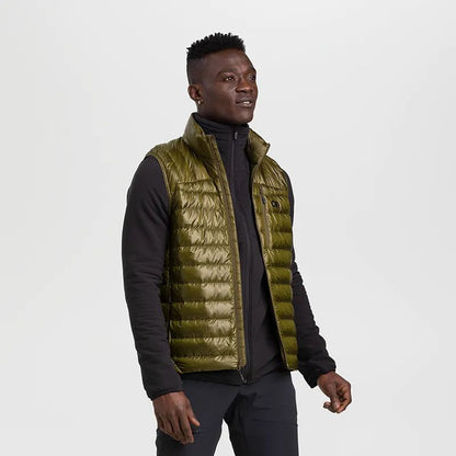 Outdoor Research - Helium Down Vest - Men's - Loden