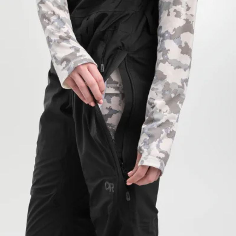 Outdoor Research - Women's Carbide Bibs - Solid Black