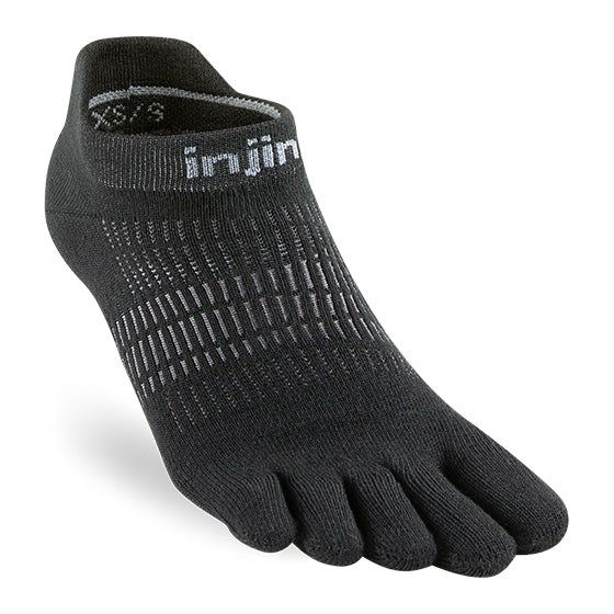 Injinji - Run Lightweight No Show Women's - Black