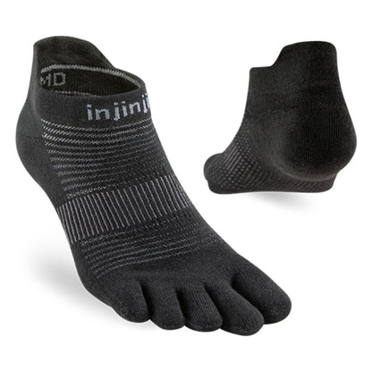 Injinji - Run Original Weight No Show - Black