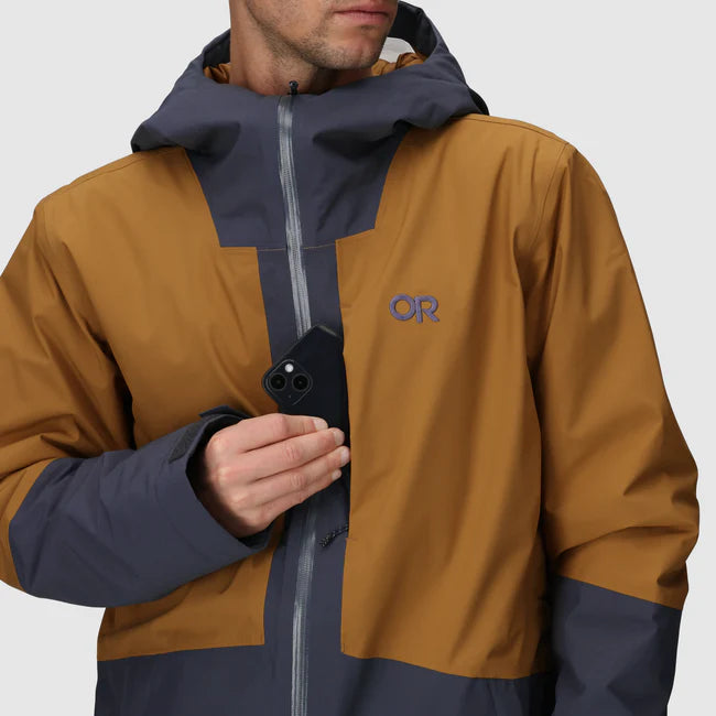 Outdoor Research - Snowcrew Jacket - Men's - Atlantic/Bronze