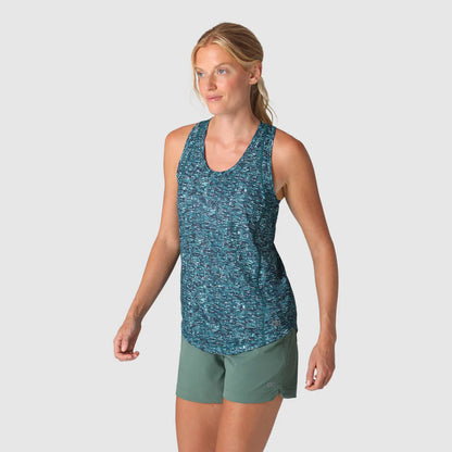 Outdoor Research - Echo Tank - Women's - Mallard Traverse Print