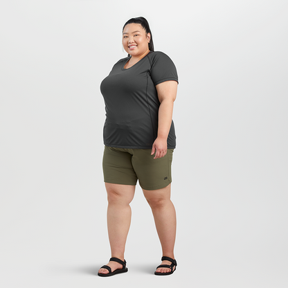 Outdoor Research - Womens Echo T-Shirt-Plus - Storm