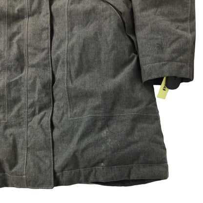 TNF Long Down Coat Wmn SM Grey