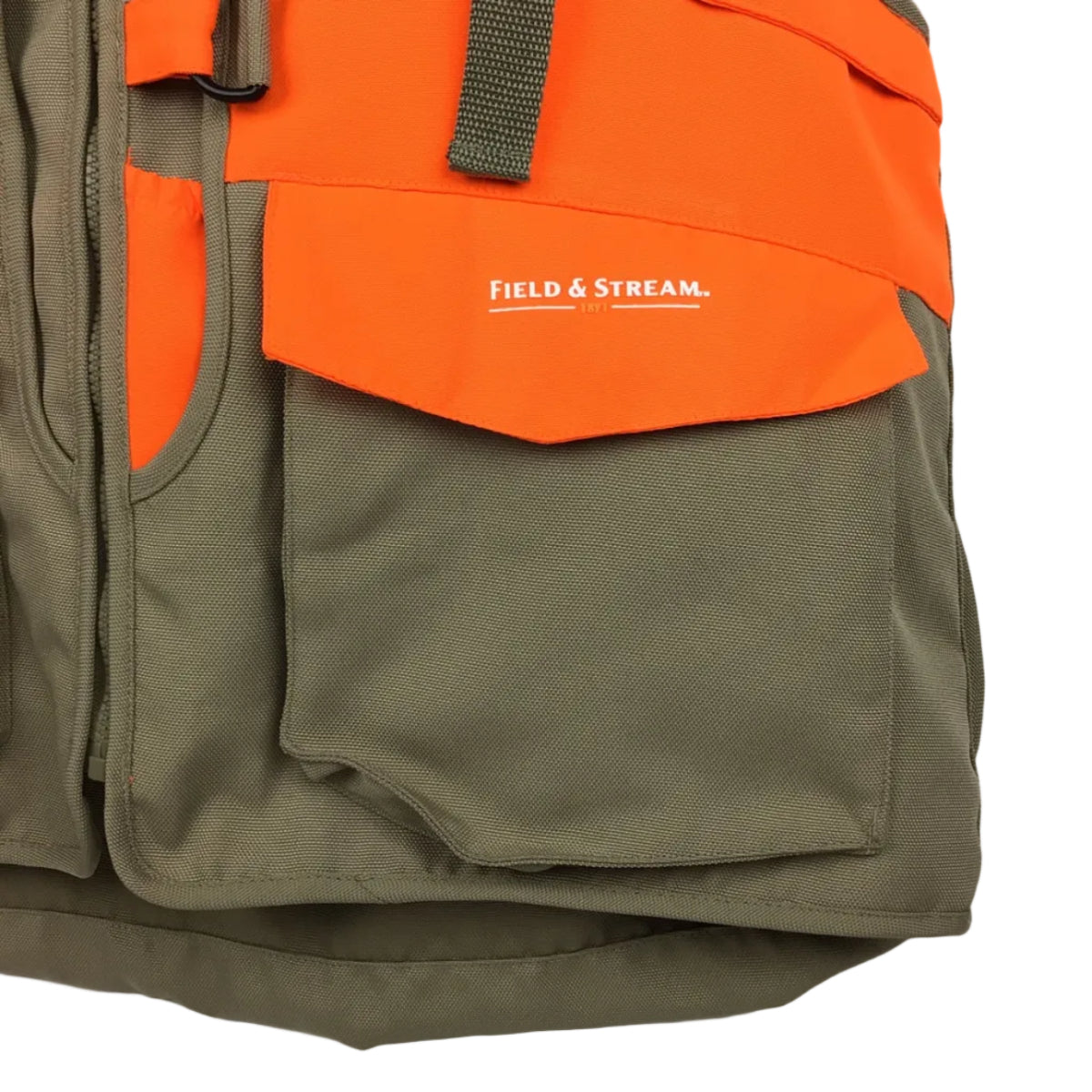 Field & Stream Outdoor Vest Men XL Tan/Orn