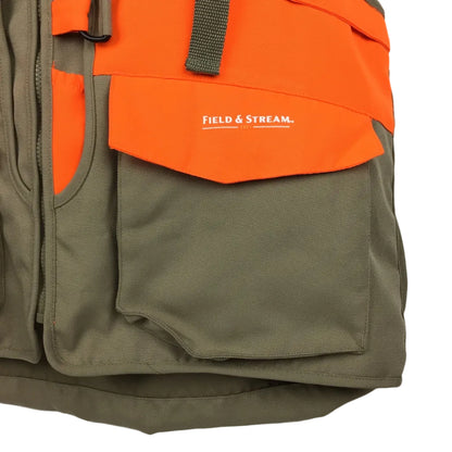 Field & Stream Outdoor Vest Men XL Tan/Orn