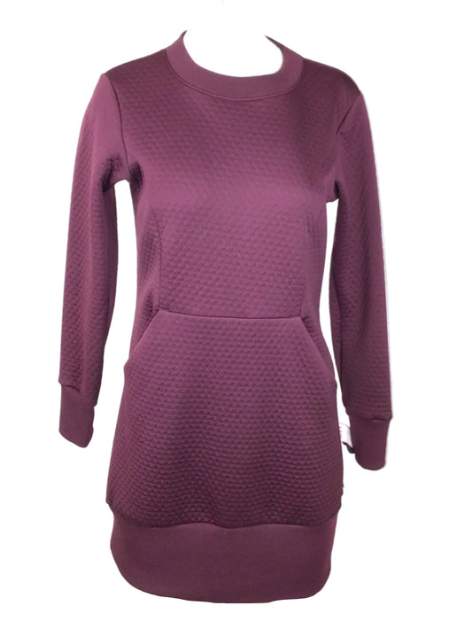 HH QUILTED DRESS WMN SM MERLOT