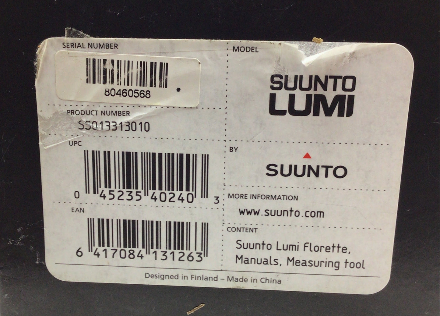 SUUNTO LUMI WATCH SILVER