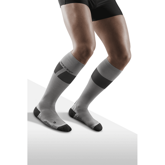 CEP - Mens Ski Ultralight Compression - grey/dark grey
