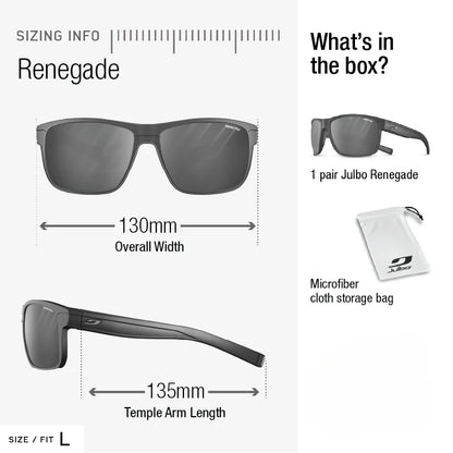 Julbo - Renegade - Matte Black Spectron 3 HD