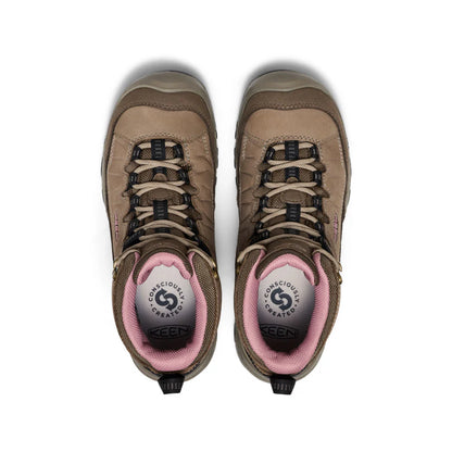 Keen - Women's Targhee IV Mid Wp - Brindle/Nostalgia Rose