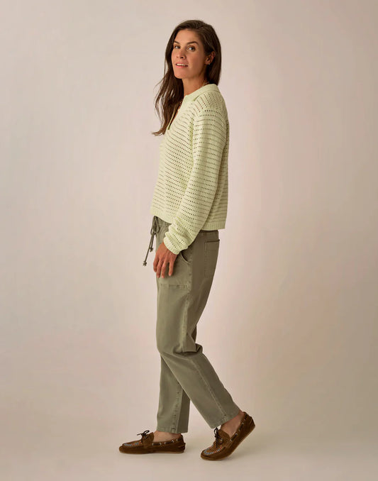 Carve Designs - Zoe Twill Pant - Women's - Fatigue